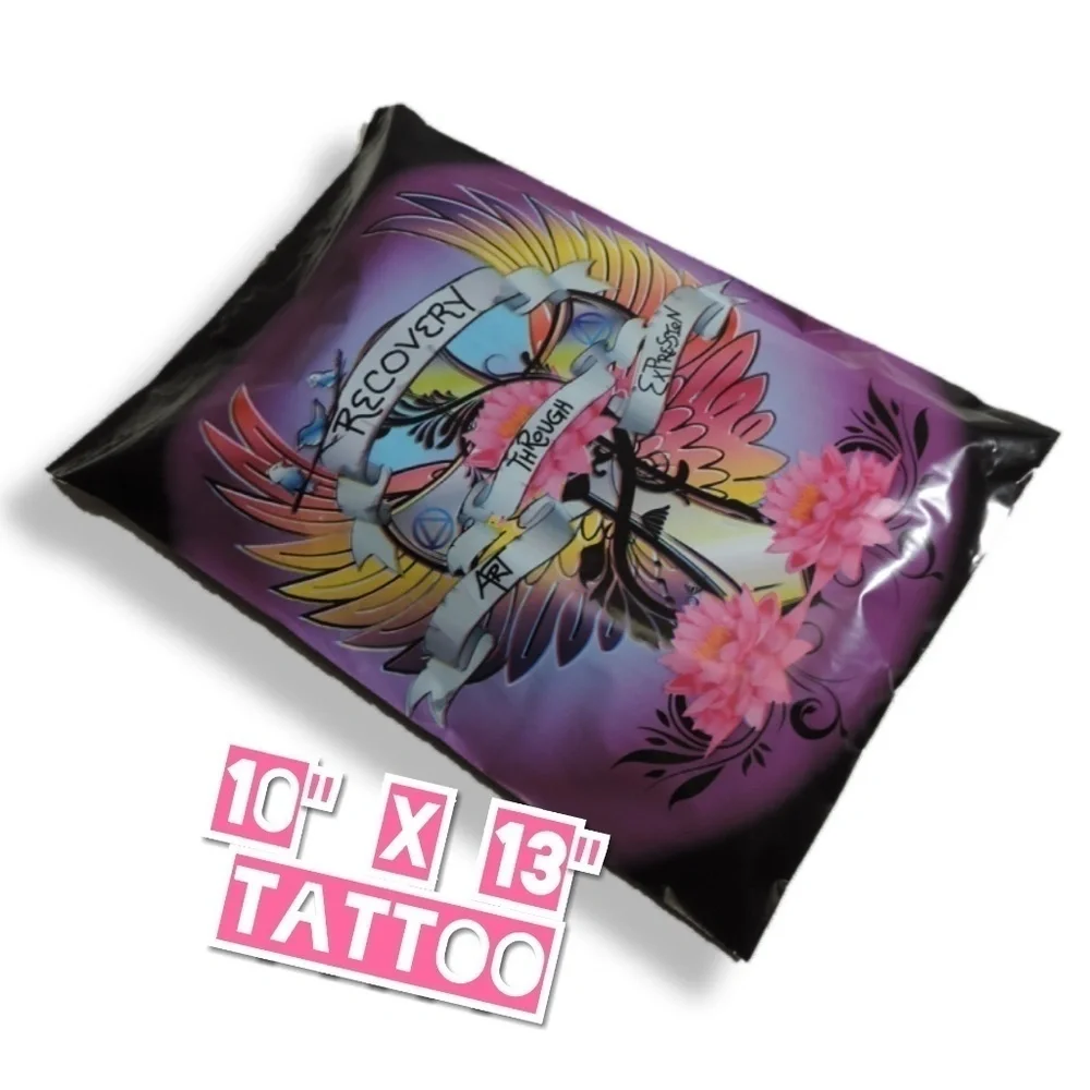 50 Tattoo Poly Mailers 10x13 - Picture 2 of 4